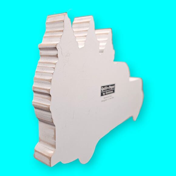 Quill to Paper by Sixtrees Wooden Box Sign Red Truck With Christmas Trees Bed - Picture 7 of 8